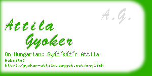 attila gyoker business card
